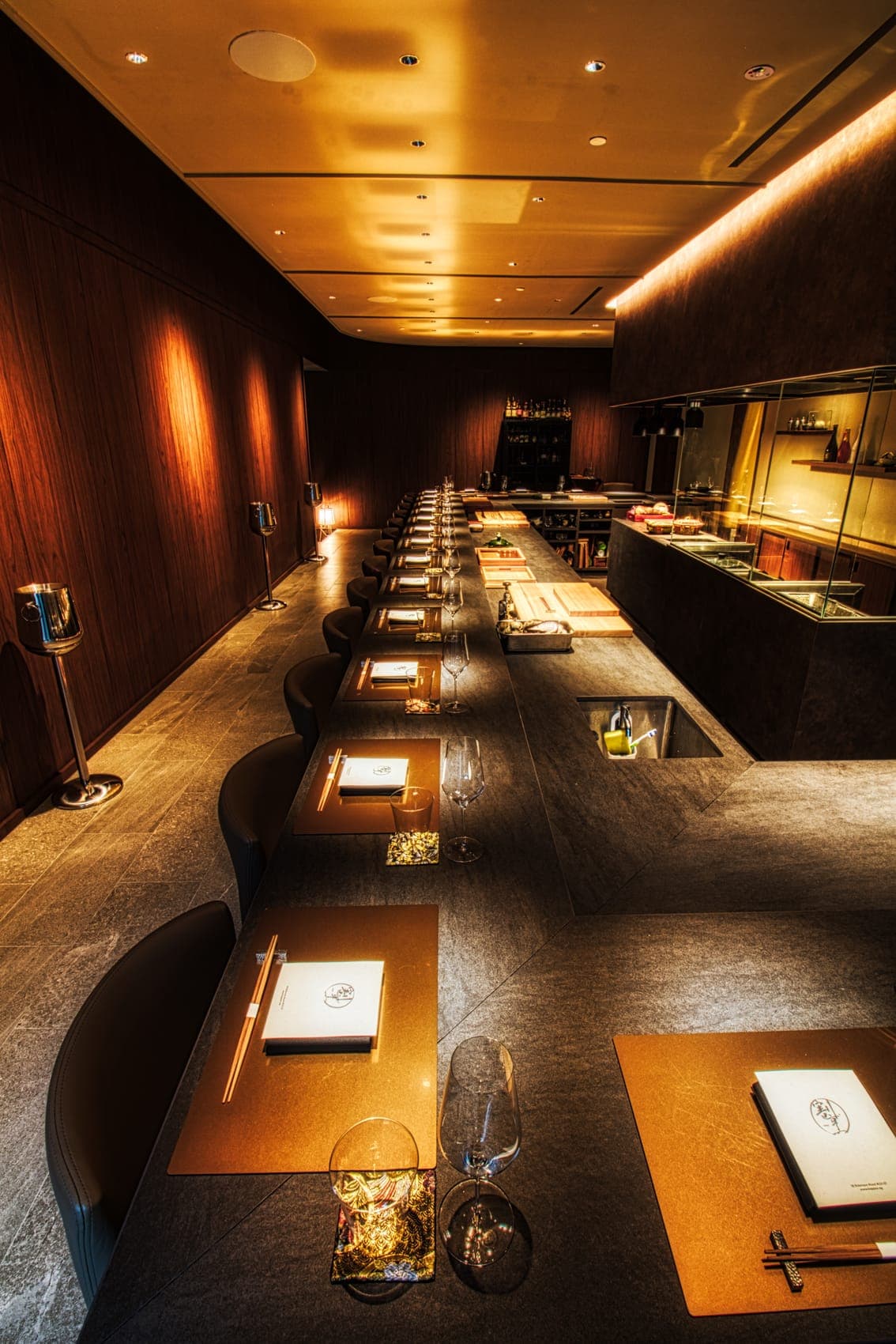 The Kappou counter and room